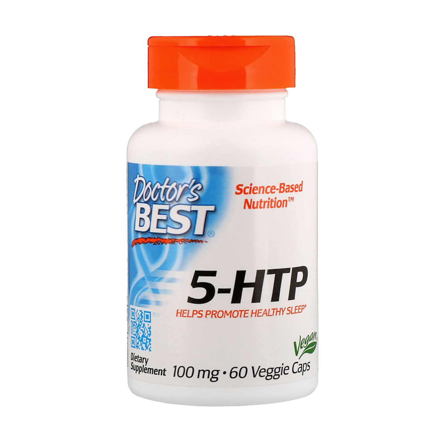 Гідрокситриптофан Doctor's Best 5-HTP 100 мг, 60 капсул